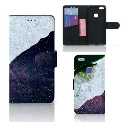 Huawei P10 Lite | Book Case | Sea in Space