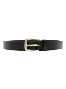 D4.0 ceinture en cuir Saffiano à boucle - Noir