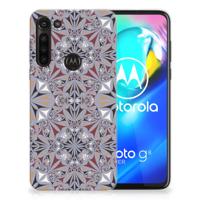 Motorola Moto G8 Power | TPU | Siliconen hoesje | Flower Tiles