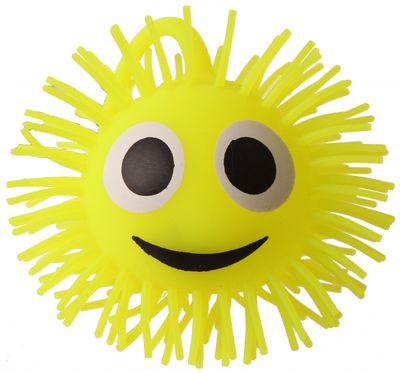 Jonotoys kneedbal met licht 10 cm junior geel Jonotoys kneedbal met licht 10 cm junior geel