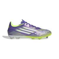 adidas F50 League Gras / Kunstgras Voetbalschoenen (MG) Paars Wit Neongeel