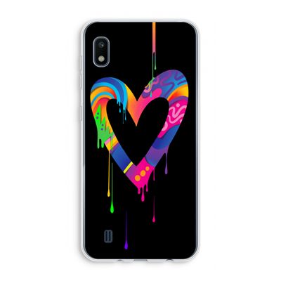 Melts My Heart: Samsung Galaxy A10 Transparant Hoesje