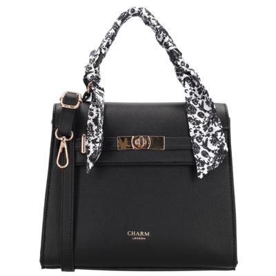Charm London Handtas/Schoudertas The Hamptons Zwart