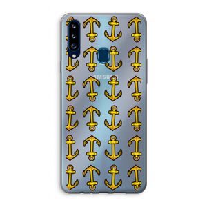 Musketon Anchor: Samsung Galaxy A20s Transparant Hoesje