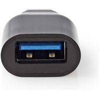 USB 3.0-Adapter | Type-C Male - A Female | Zwart