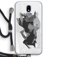House: Samsung Galaxy J5 (2017) Transparant Hoesje met koord