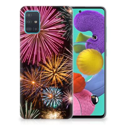 Samsung Galaxy A51 | Sillicone Back Cover | Vuurwerk