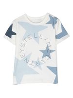 Stella McCartney Kids t-shirt à logo imprimé - Blanc