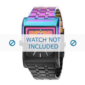 Diesel horlogeband DZ1348 Staal Multicolor 30mm
