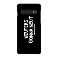 Neuters (zwart): Samsung Galaxy S10 4G Volledig Geprint Hoesje