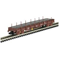 MiniTrix 18290 N platte wagenset van de SNCF