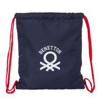 Rugtas met Koordjes Benetton Together Marineblauw 35 x 40 x 1 cm