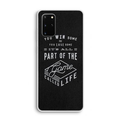Life: Samsung Galaxy S20 Plus Transparant Hoesje