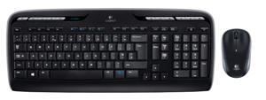 Logitech Wireless Combo MK330 toetsenbord Inclusief muis Kantoor USB QWERTY US International Zwart