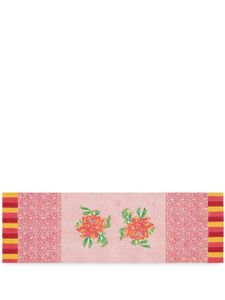 Lisa Corti chemin de table Camelia Magenta - Rose