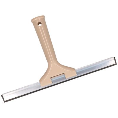 Raamwisser/raamtrekker - kunststof handvat - beige - 25 cm breed