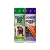 Nikwax Twin Tech Wash + Sofshell Proof Onderhoudsmiddel 2x 300ML