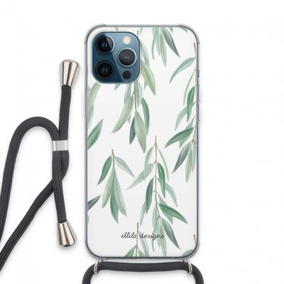 Branch up your life: iPhone 13 Pro Max Transparant Hoesje met koord