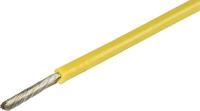 HERTH+BUSS kabel electric cable silicone 1.5 mm yellow 5mtr.