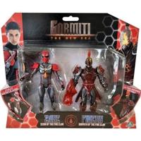 Figurendoos - GORMITI - Scion en Gormiti geassocieerd met Vuur - Zane en Fireon - 15 cm - vanaf 4 jaar - GRV192