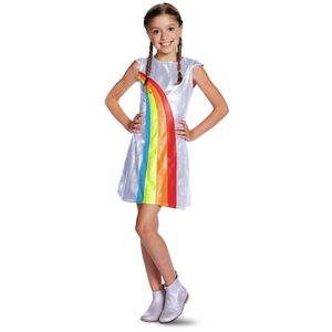 K3 regenboog verkleedjurk, maat 134