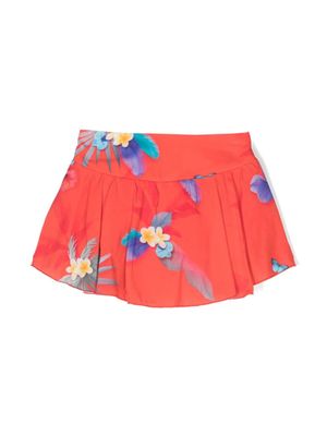 Lapin House jupe à volants superposés - Rouge