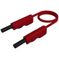 SKS Hirschmann MLB 100/1 V rt Meetsnoer Banaanstekker 4 mm Banaanstekker 4 mm 1.00 m Rood 1 stuk(s)
