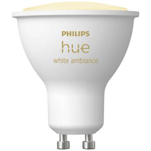 Philips Lighting Hue LED-lamp 871951433990300 Energielabel: G (A - G) Hue White Ambiance GU10 Einzelpack 350lm GU10 4.3 W Warmwit tot koudwit Energielabel: G