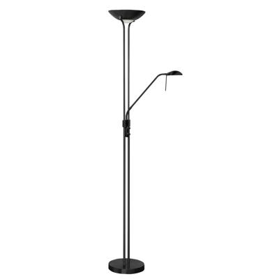Highlight Klassieke leeslampLuna zwart Ø 26cm - V4179.01
