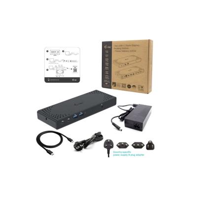Hoes voor Toetsenbord i-Tec C31TRIPLE4KDOCKPD