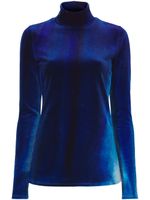 Proenza Schouler haut en velours - Bleu