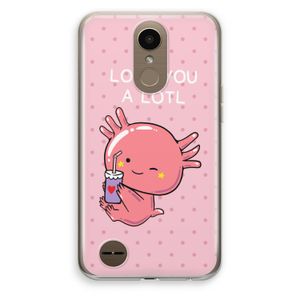 Love You A Lotl: LG K10 (2017) Transparant Hoesje