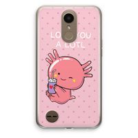 Love You A Lotl: LG K10 (2017) Transparant Hoesje