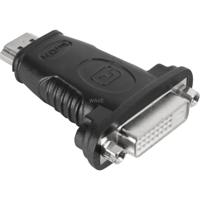 Goobay 68098 tussenstuk voor kabels HDMI DVI-D Zwart - thumbnail