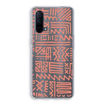 Marrakech Pink: OnePlus Nord CE 5G Transparant Hoesje