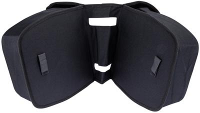 Haberland dubbele tas "einsteiger-serie" twin bag einsteiger series b/sil.