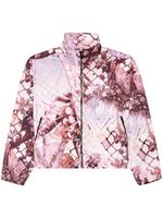 Diesel veste G-Windor-N1 à imprimé peau de serpent - Rose