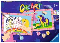 Ravensburger creart schilderen op nummer - springende pony's