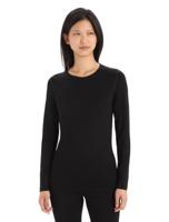 Icebreaker Merino 260 Tech LS Crewe Thermoshirt Dames Black XL