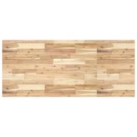 Bureaublad 140x60x4 cm onbehandeld massief acaciahout - thumbnail