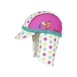 Playshoes zwemcap Muis Bloemen Roze Maat