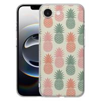 TPU Hoesje iPhone 16e - Ananas Backcover TPU Hoesje iPhone 16e - Ananas Backcover
