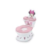DISNEY BABY - MINNIE - Mini toilet met meegeleverde toiletbrilverkleiner, 2 in 1, MySize, Uitneembaar potje voor eenvoudige reiniging