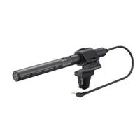 Sony Shotgun microphone, super-cardioid, battery powerd, Low-cut, on/off switch, windshield, 3.5mm, shock-mount (ECM-CG50BP)