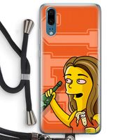 Jamie Lee Simpson: Huawei P20 Transparant Hoesje met koord