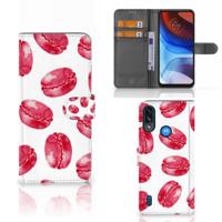 Motorola Moto E7i Power | E7 Power | Book Cover | Pink Macarons