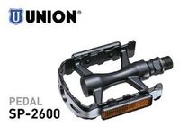 Union 2600 pedalen alu zwart 1e soort blister - thumbnail