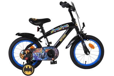 Batman kinderfahrrad - jungen - 14 zoll - schwarz