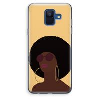 Golden hour: Samsung Galaxy A6 (2018) Transparant Hoesje