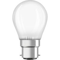 OSRAM HOMELIGHTING 4058075437104 LED-lamp Energielabel E (A - G) B22d Peer 4 W = 40 W Warmwit (Ø x l) 45 mm x 76 mm 1 stuk(s)